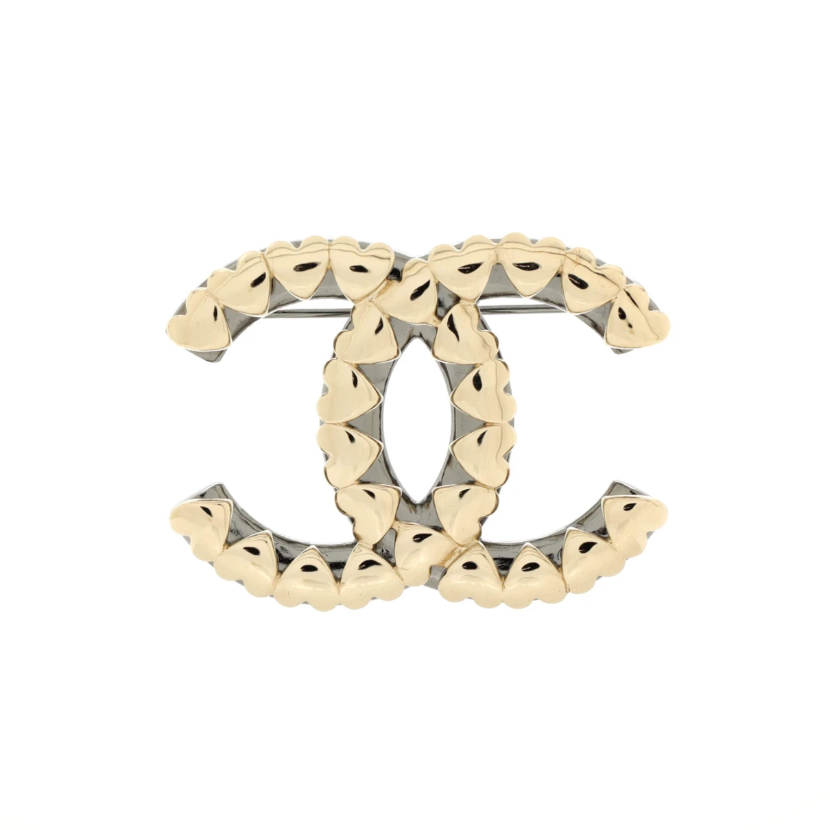 Pre-owned Chanel Pin & Brooche In Metallic
