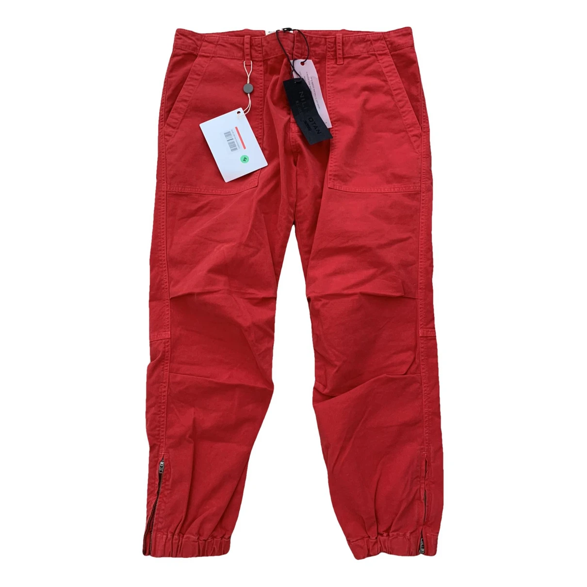 Pre-owned Nili Lotan Trousers In Red