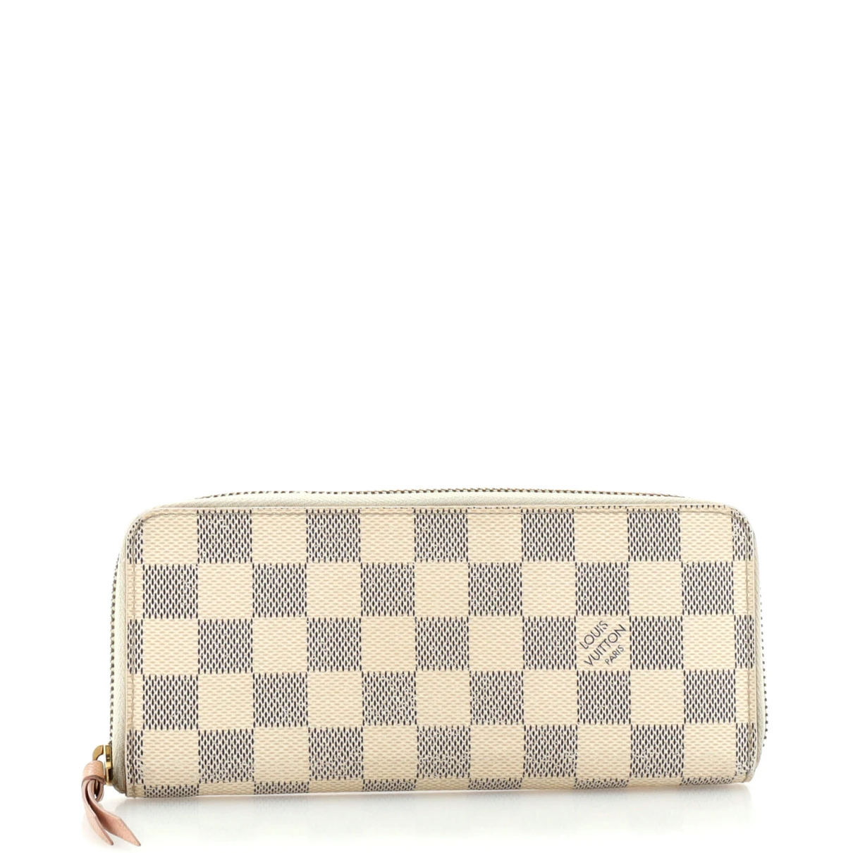 Pre-owned Louis Vuitton Cloth Wallet In White