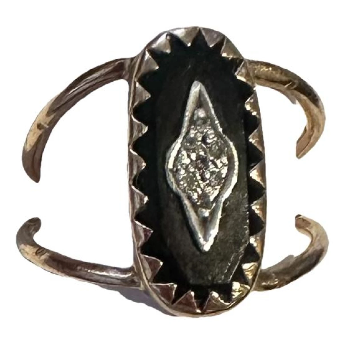 Pre-owned Pascale Monvoisin Ring In Black
