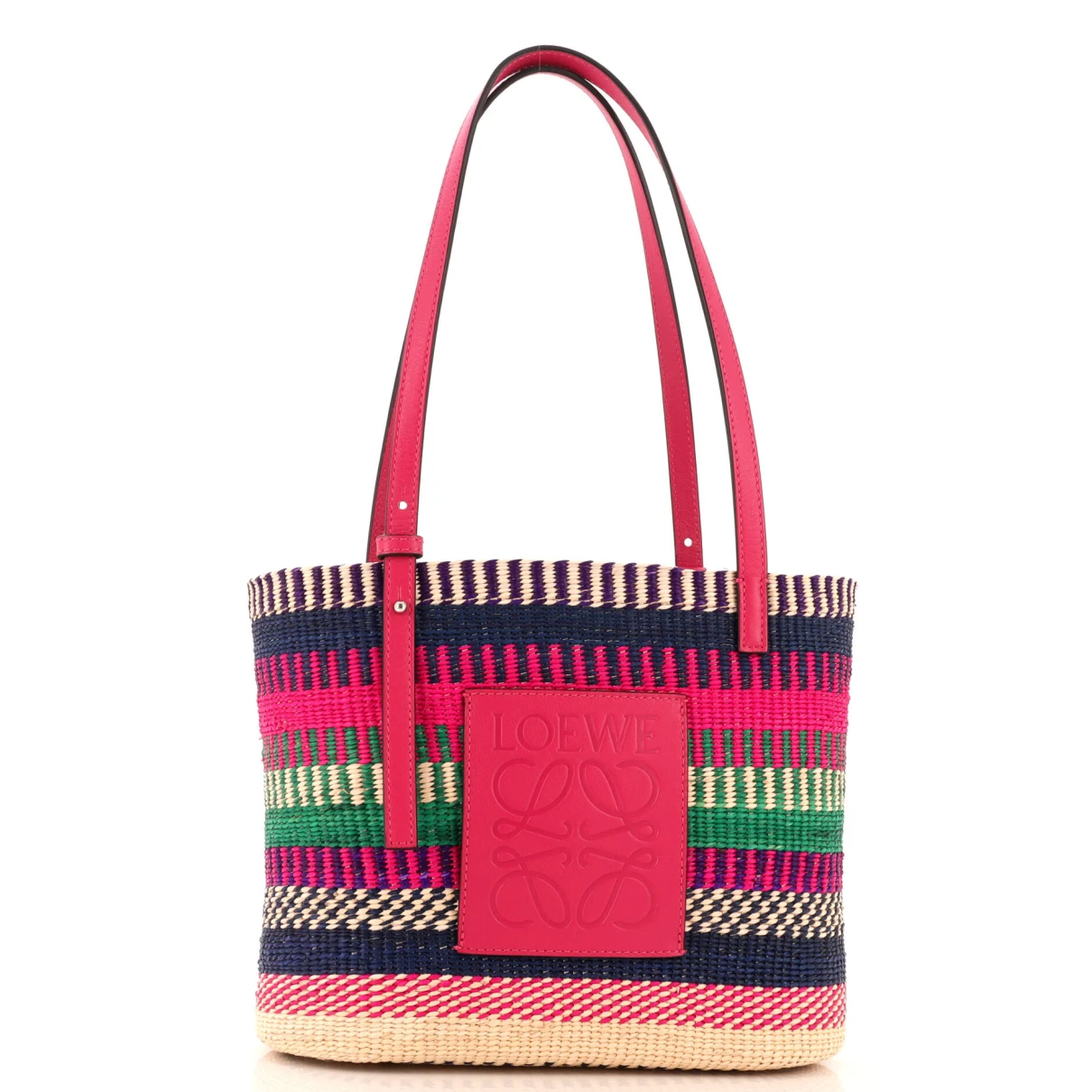 Pre-owned Loewe Cloth Tote In Multicolour
