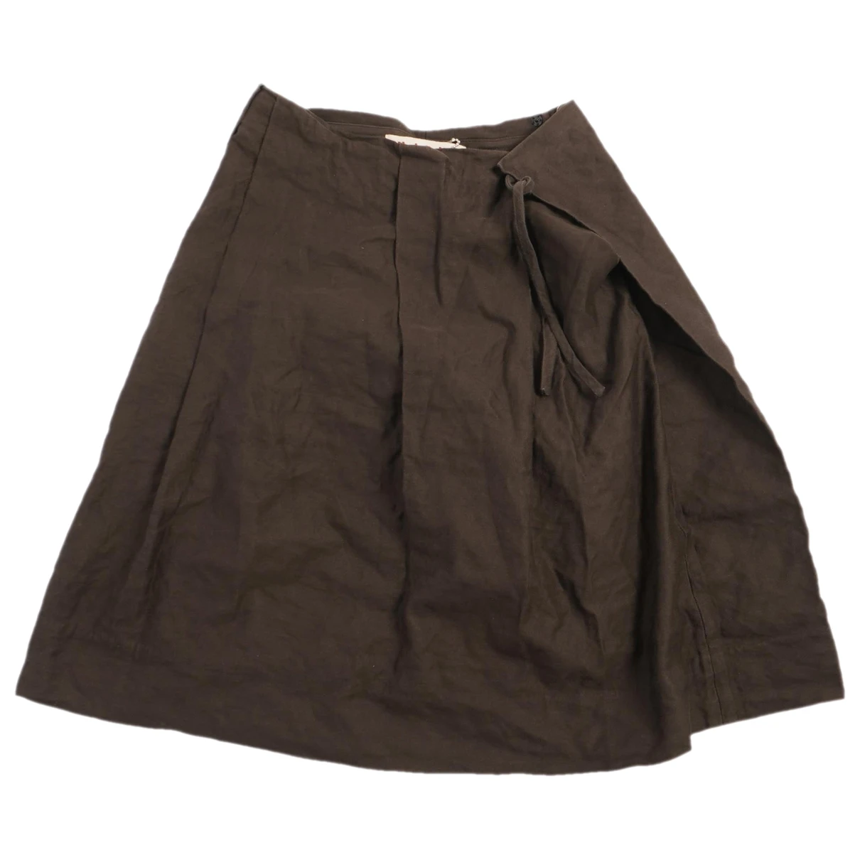Pre-owned Marni Mini Skirt In Brown