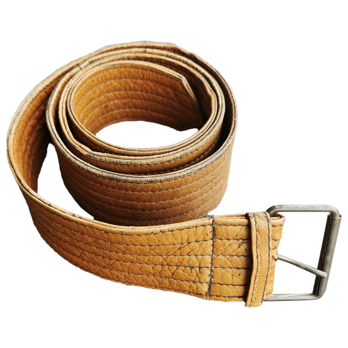 Pre-owned Belstaff Leather Belt In Brown