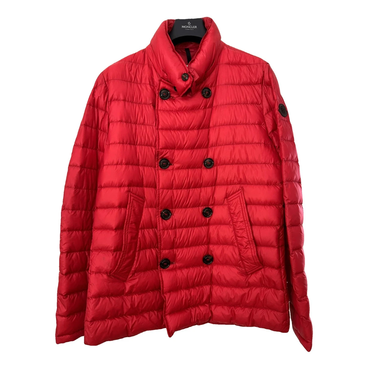 Pre-owned Moncler Classic Jacket In Red