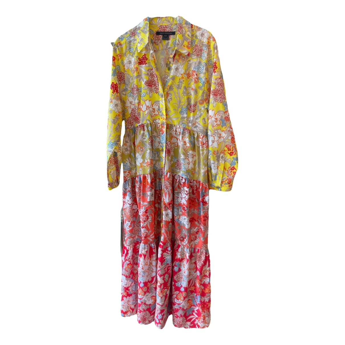 Pre-owned French Connection Mid-length Dress In Multicolour
