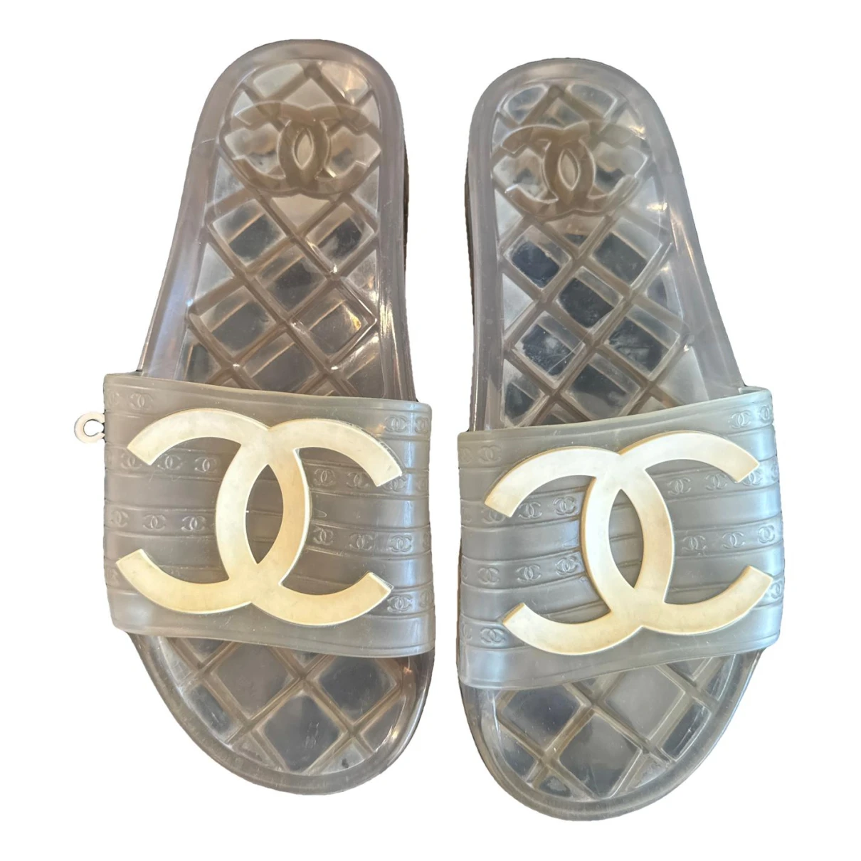 Pre-owned Chanel Flip Flops In Other