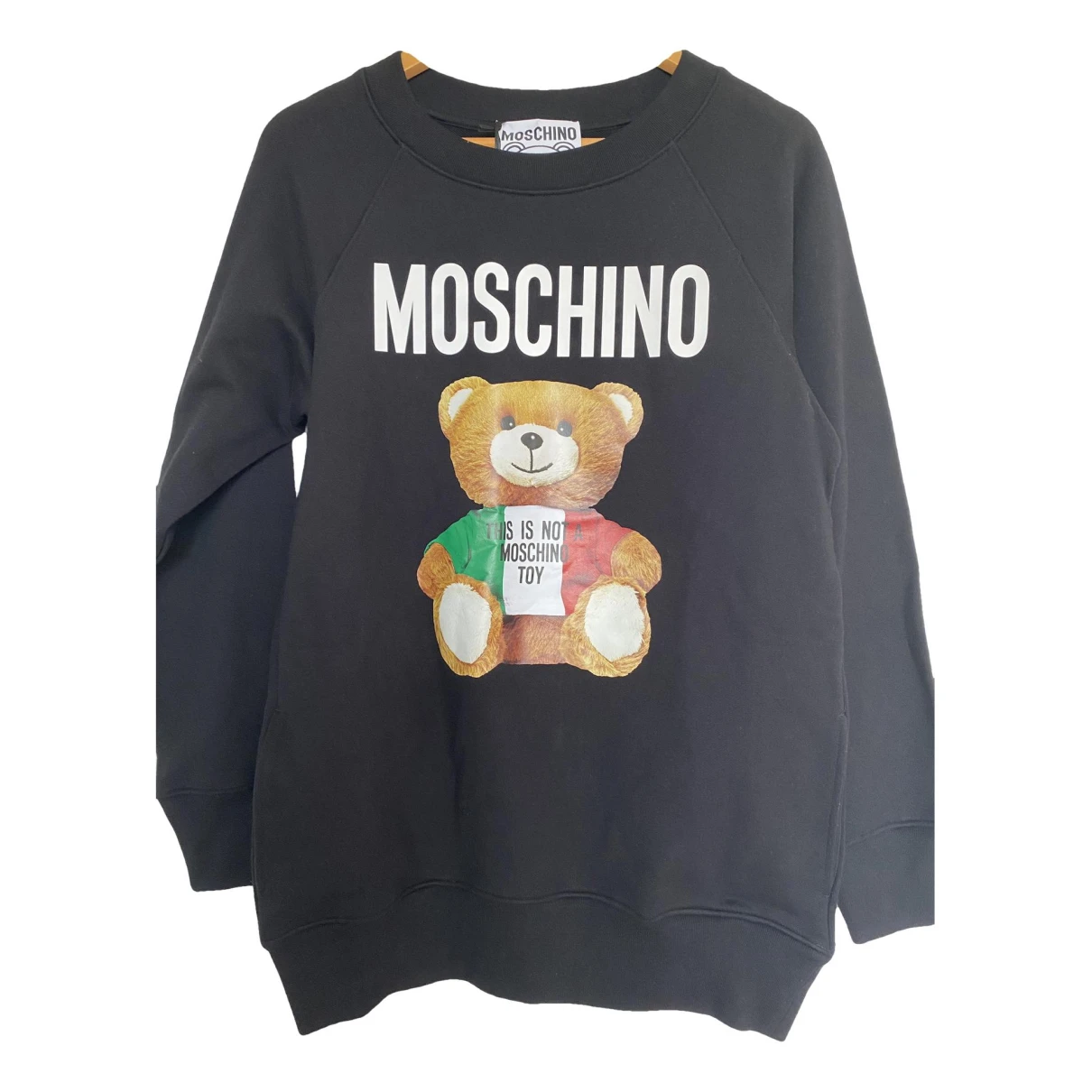 Pre-owned Moschino Jumper In Black