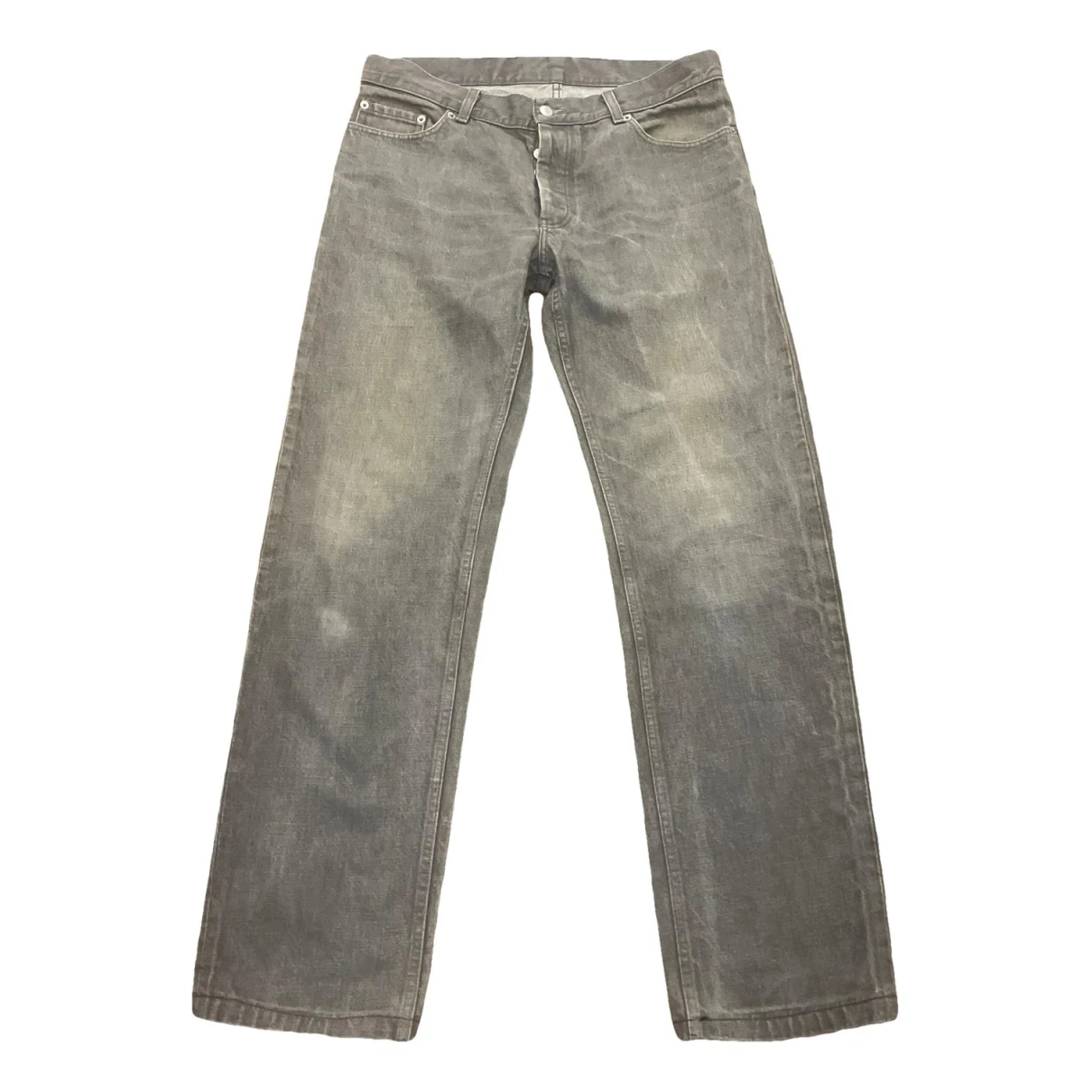 Pre-owned Helmut Lang Straight Jeans In Grey