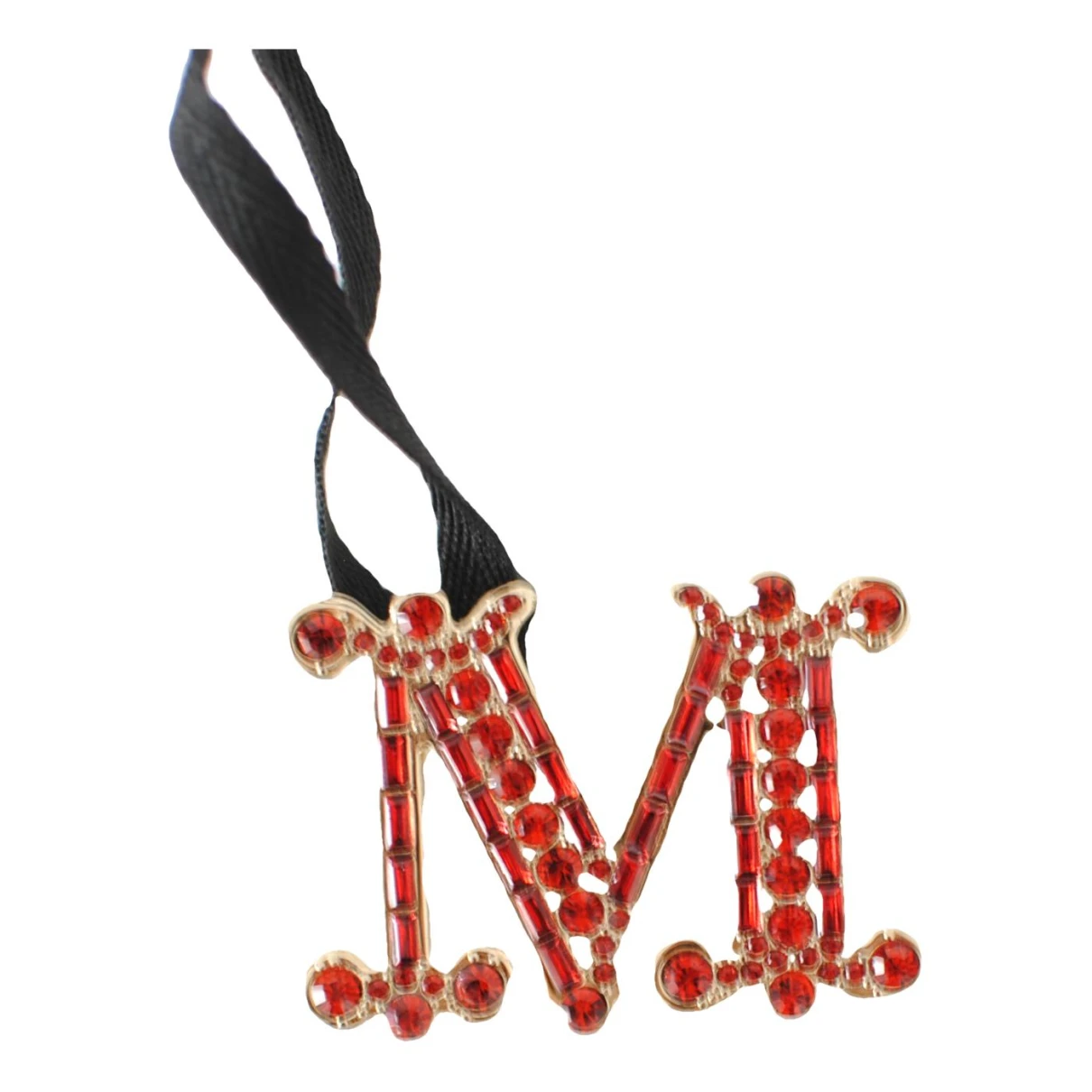 Pre-owned Max Mara Pin & Brooche In Red