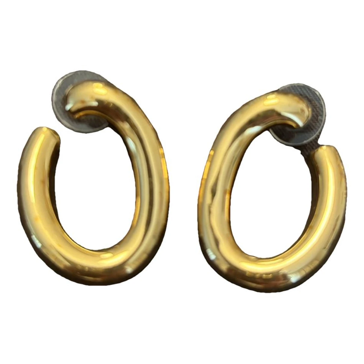 Pre-owned Saint Laurent Earrings In Gold