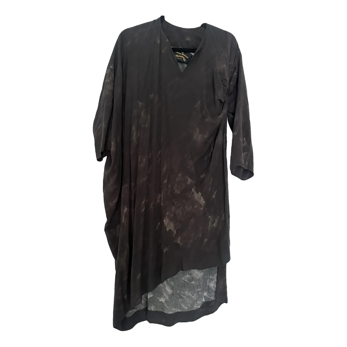 Pre-owned Vivienne Westwood Anglomania Dress In Brown