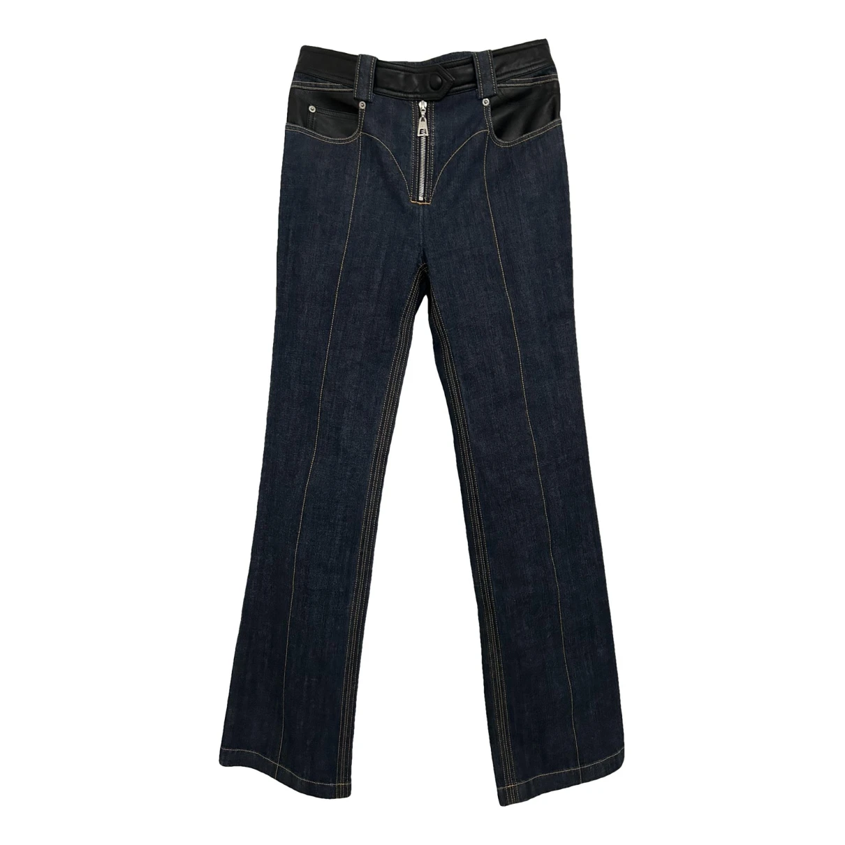 Pre-owned Louis Vuitton Bootcut Jeans In Blue