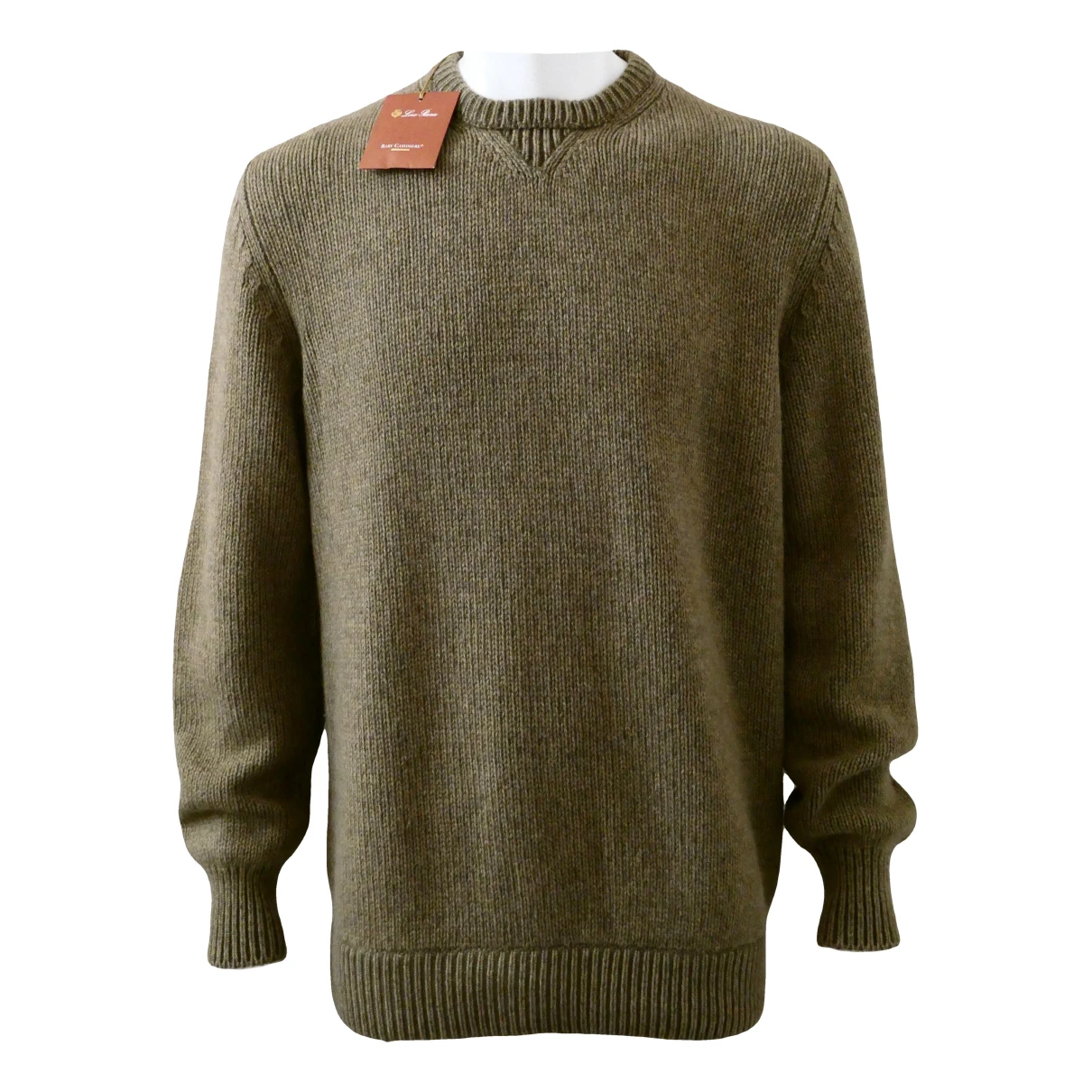 Pre-owned Loro Piana Cashmere Pull In Green