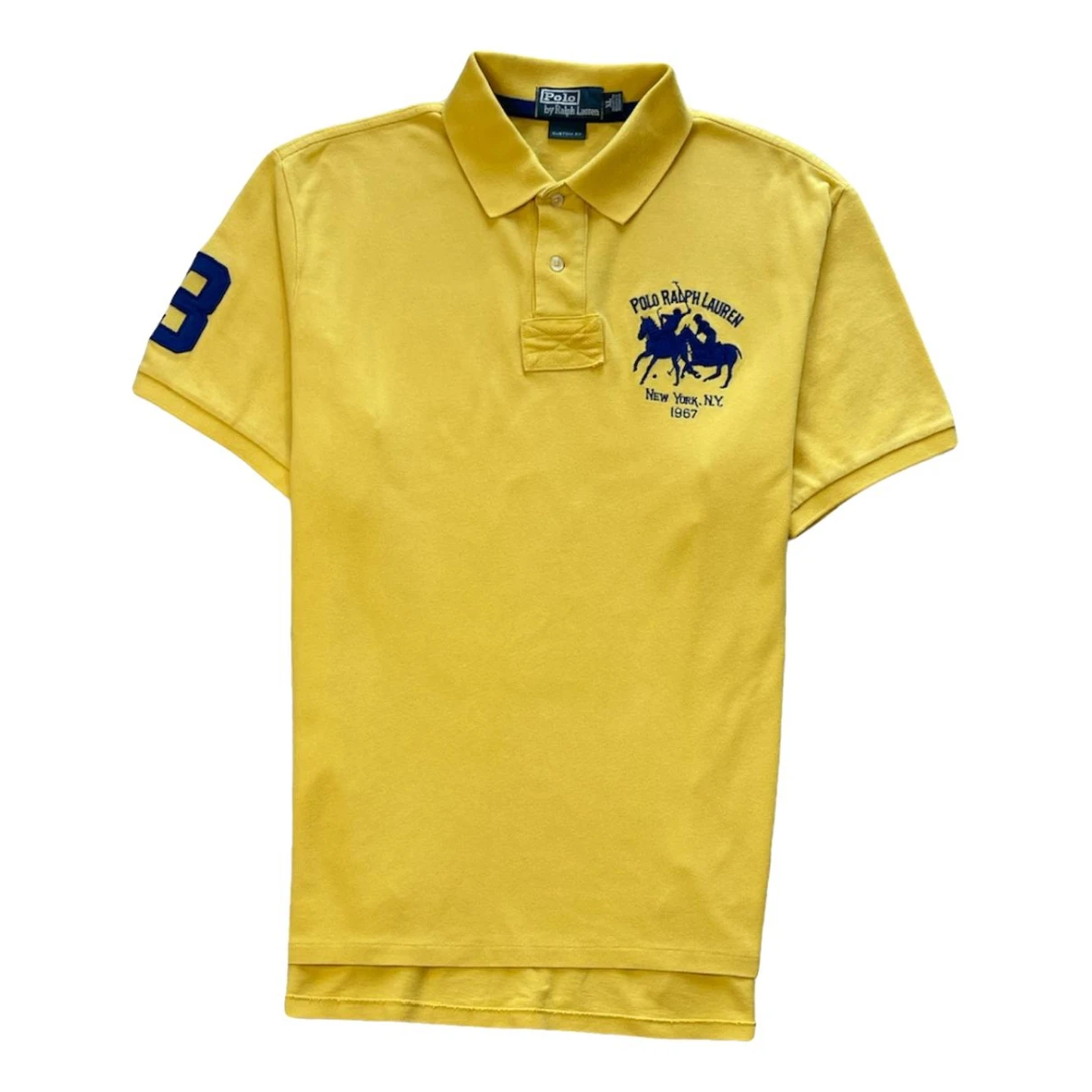 Pre-owned Polo Ralph Lauren Polo Shirt In Yellow