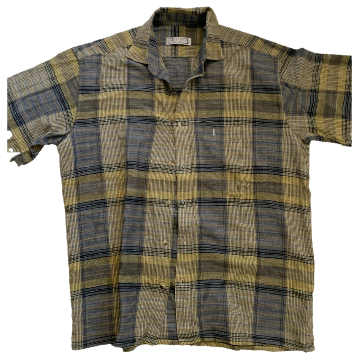 Pre-owned Saint Laurent Shirt In Khaki