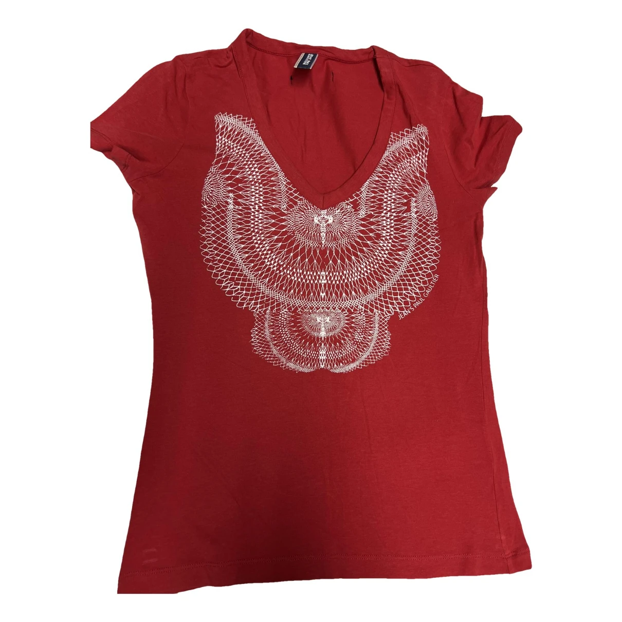 Pre-owned Jean Paul Gaultier T-shirt In Red