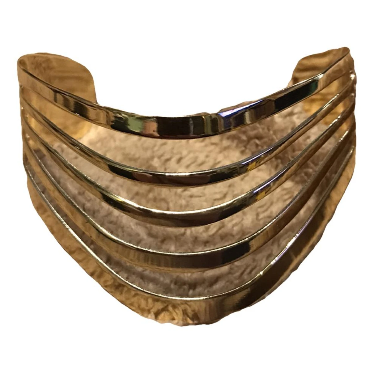 Pre-owned Mugler Bracelet In Gold