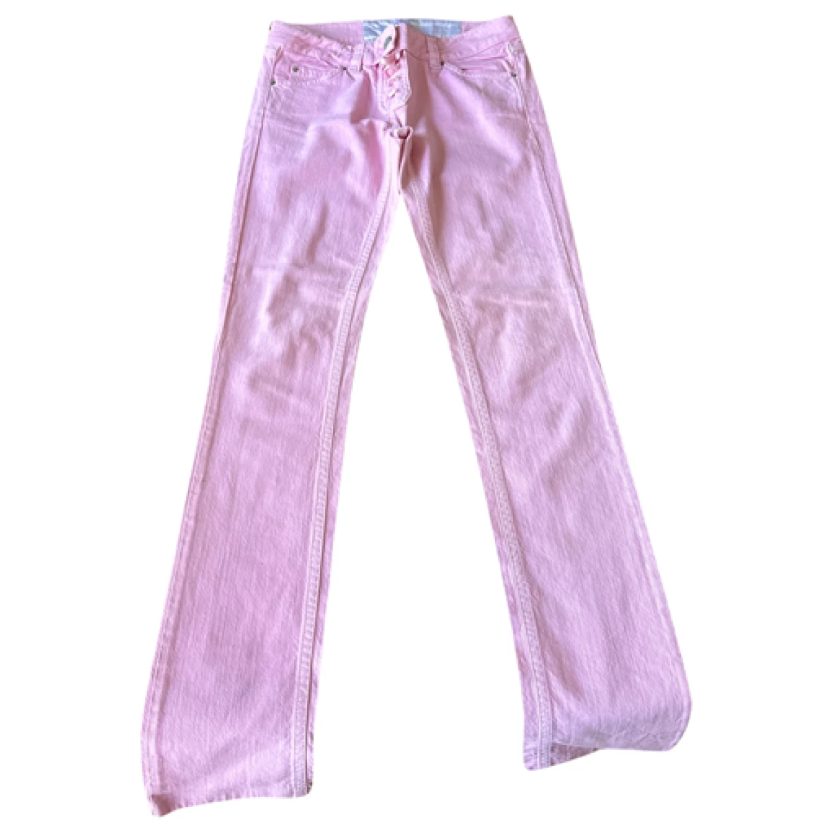 Pre-owned Isabel Marant Étoile Slim Jeans In Pink