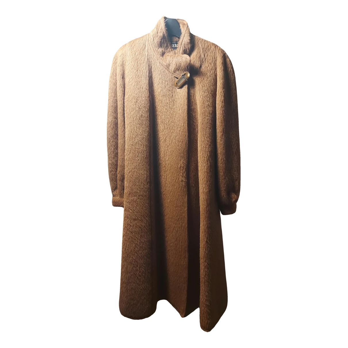 Pre-owned Fendi Wool Coat In Camel