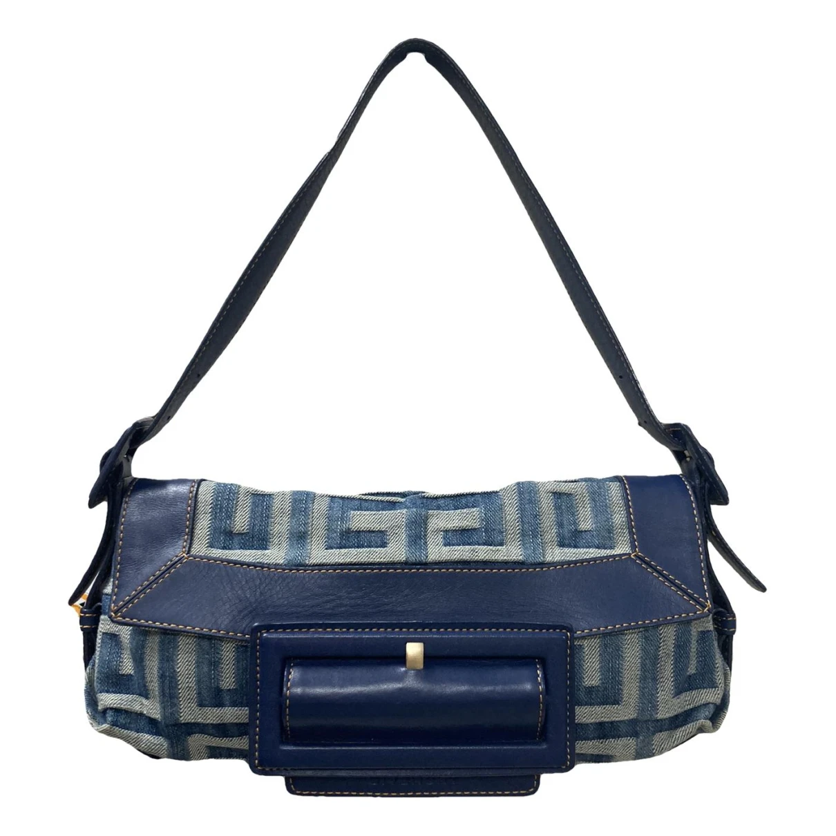 Pre-owned Givenchy Handbag In Blue