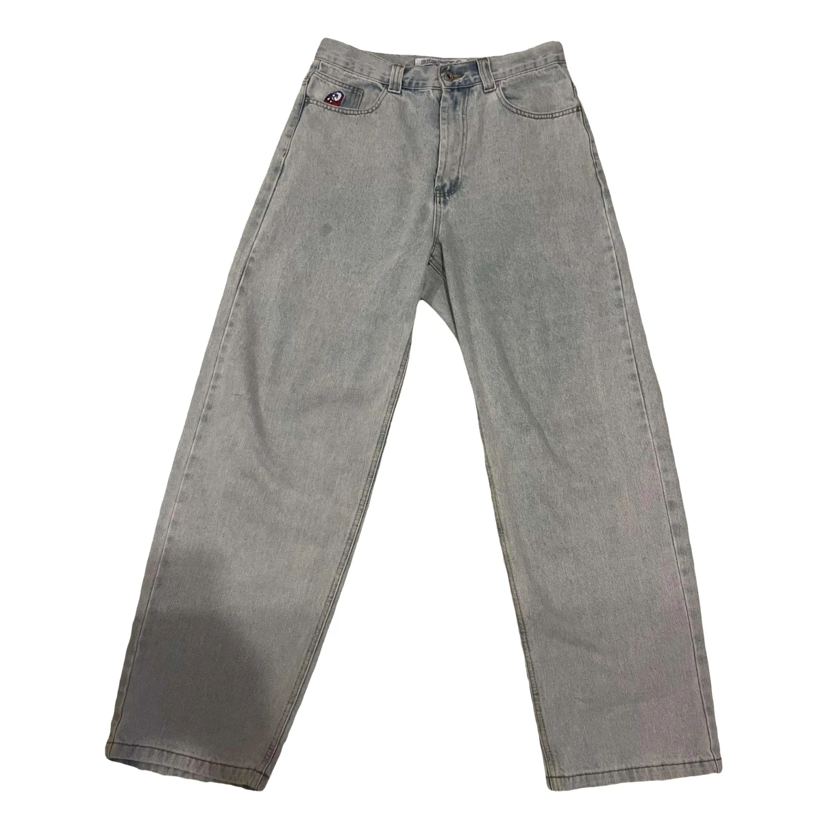 Pre-owned Polar Skate Co Straight Jeans In Grey