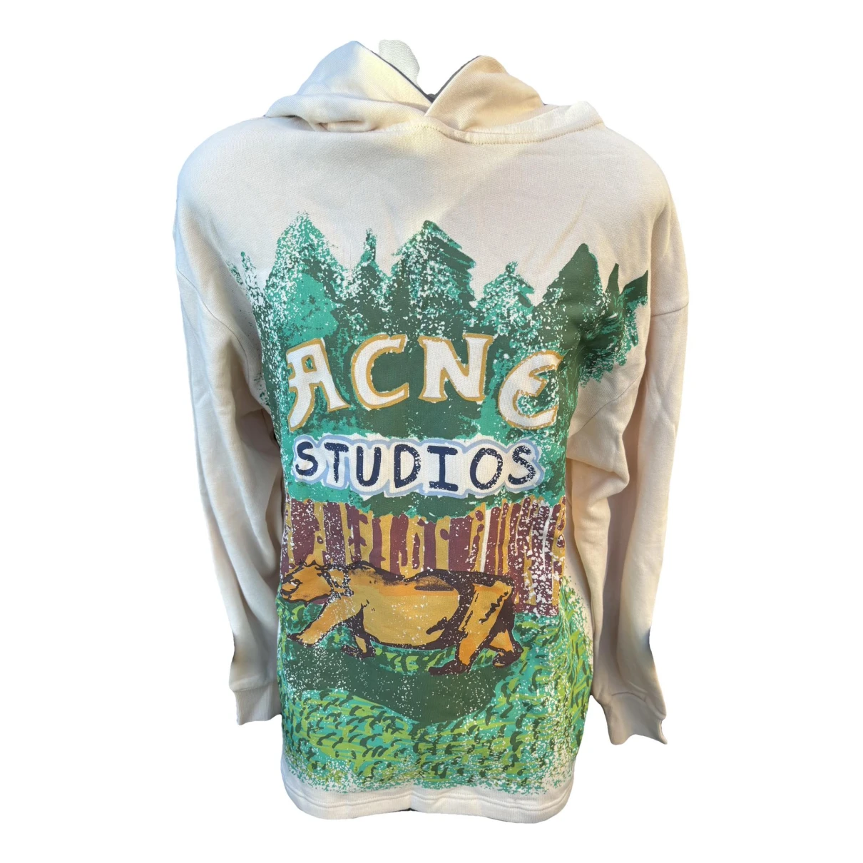 Pre-owned Acne Studios Sweatshirt In Beige