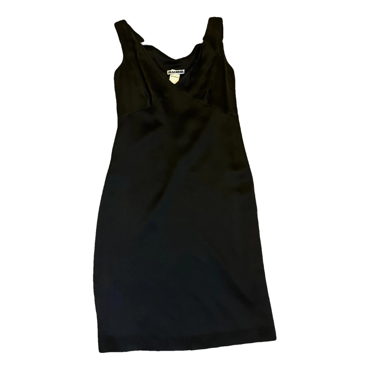 Pre-owned Jil Sander Mid-length Dress In Black