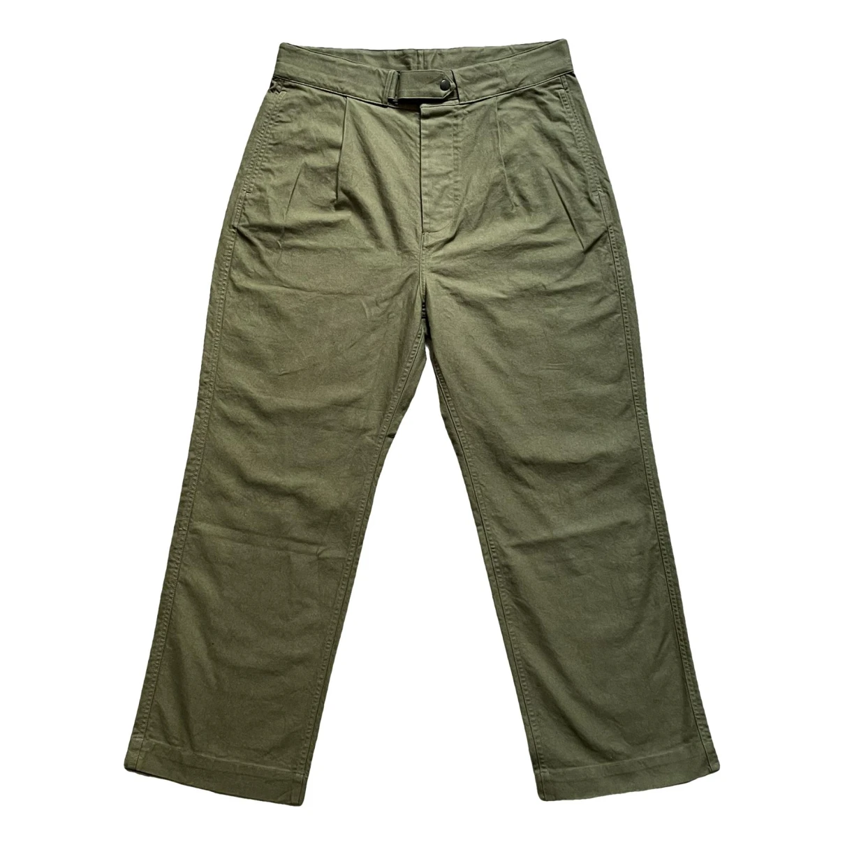 Pre-owned Margaret Howell Trousers In Khaki