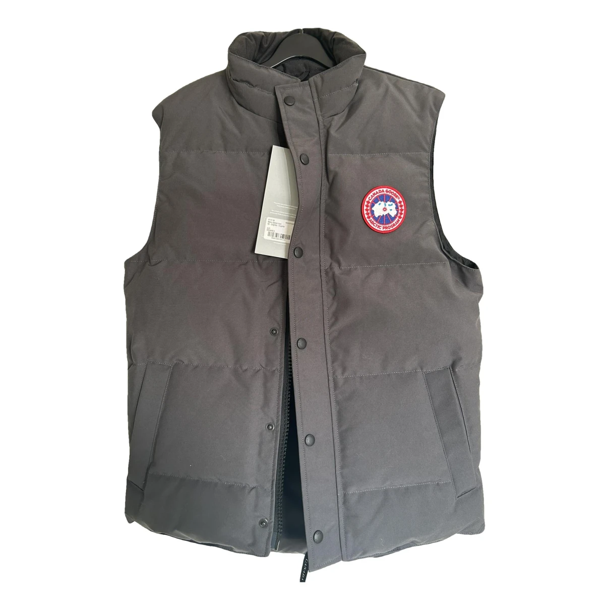 Pre-owned Canada Goose Puffer In Anthracite
