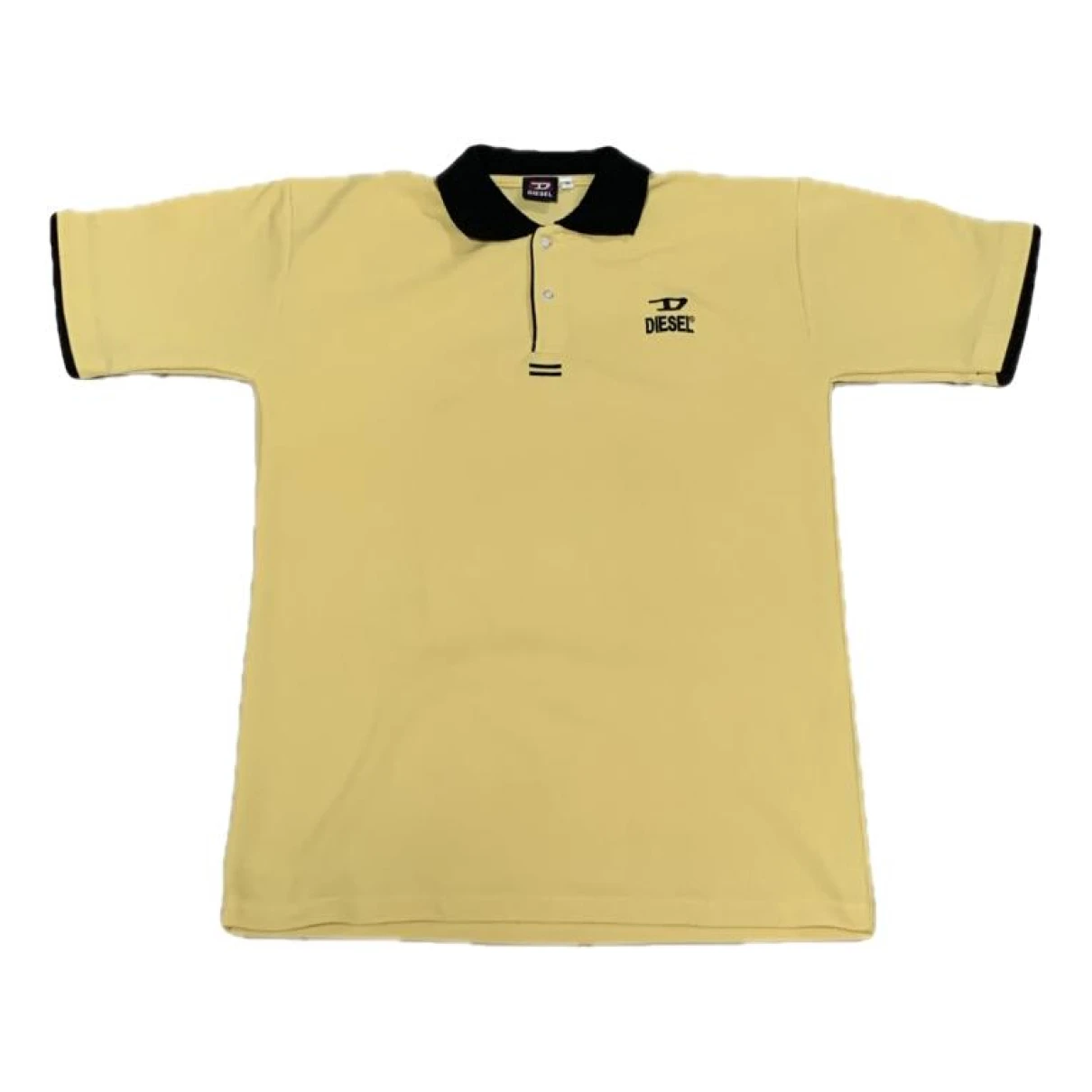 Pre-owned Diesel Polo Shirt In Yellow