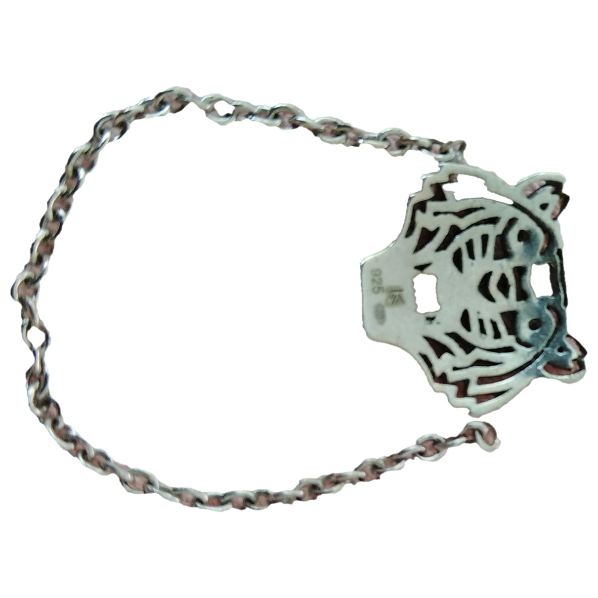 Pre-owned Kenzo Tiger Silver Ring