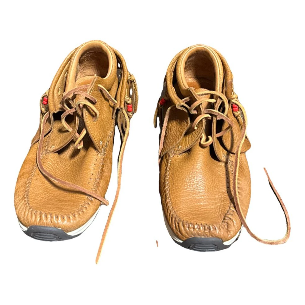 Pre-owned Visvim Leather Lace Ups In Brown