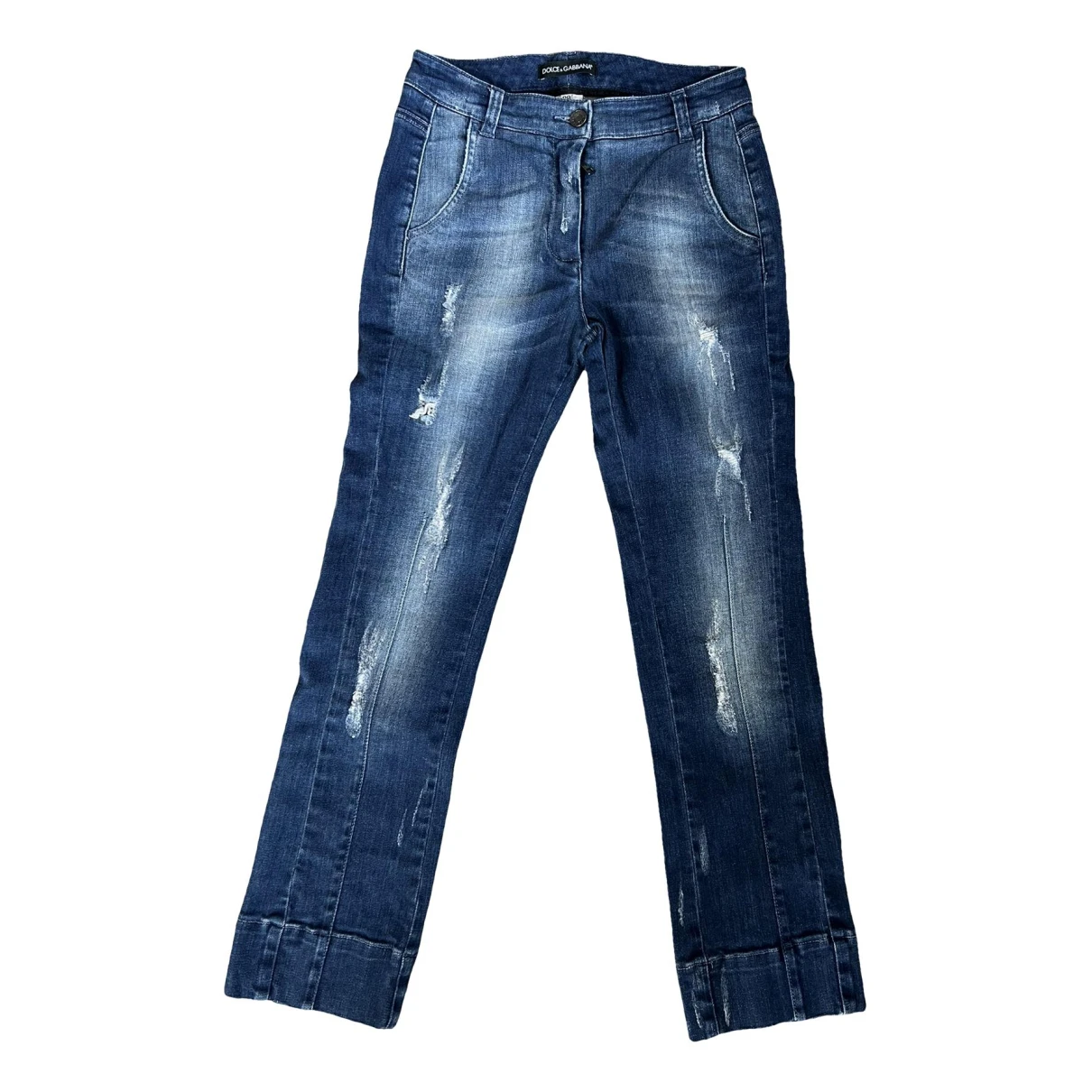 Pre-owned Dolce & Gabbana Short Jeans In Blue
