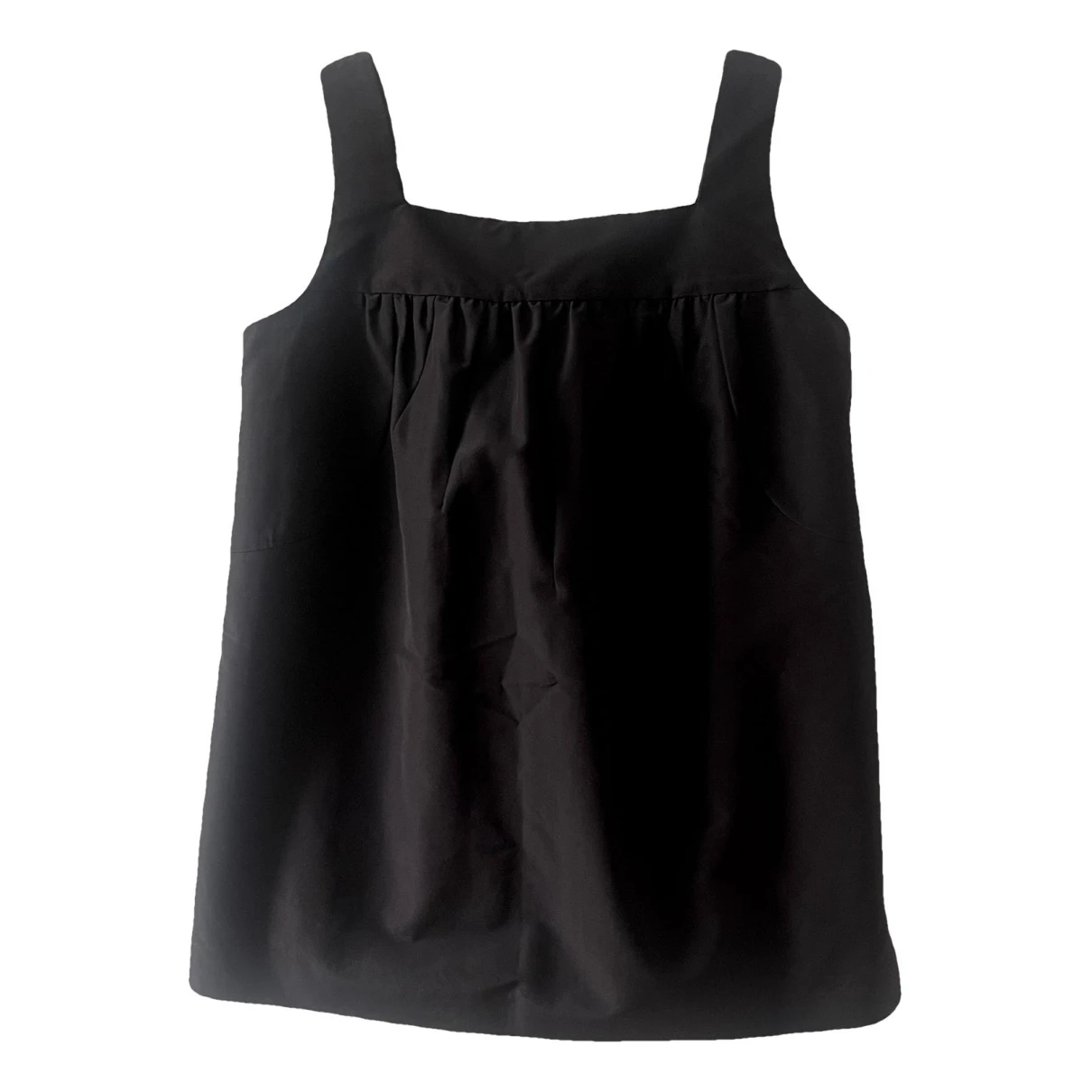 Pre-owned Prada Silk Blouse In Black