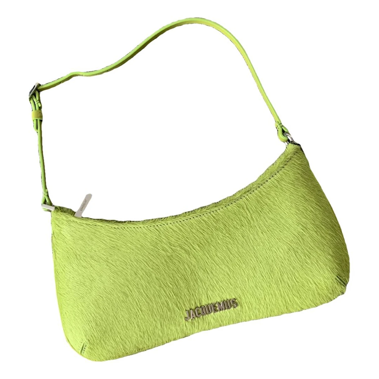 Pre-owned Jacquemus Leather Handbag In Green