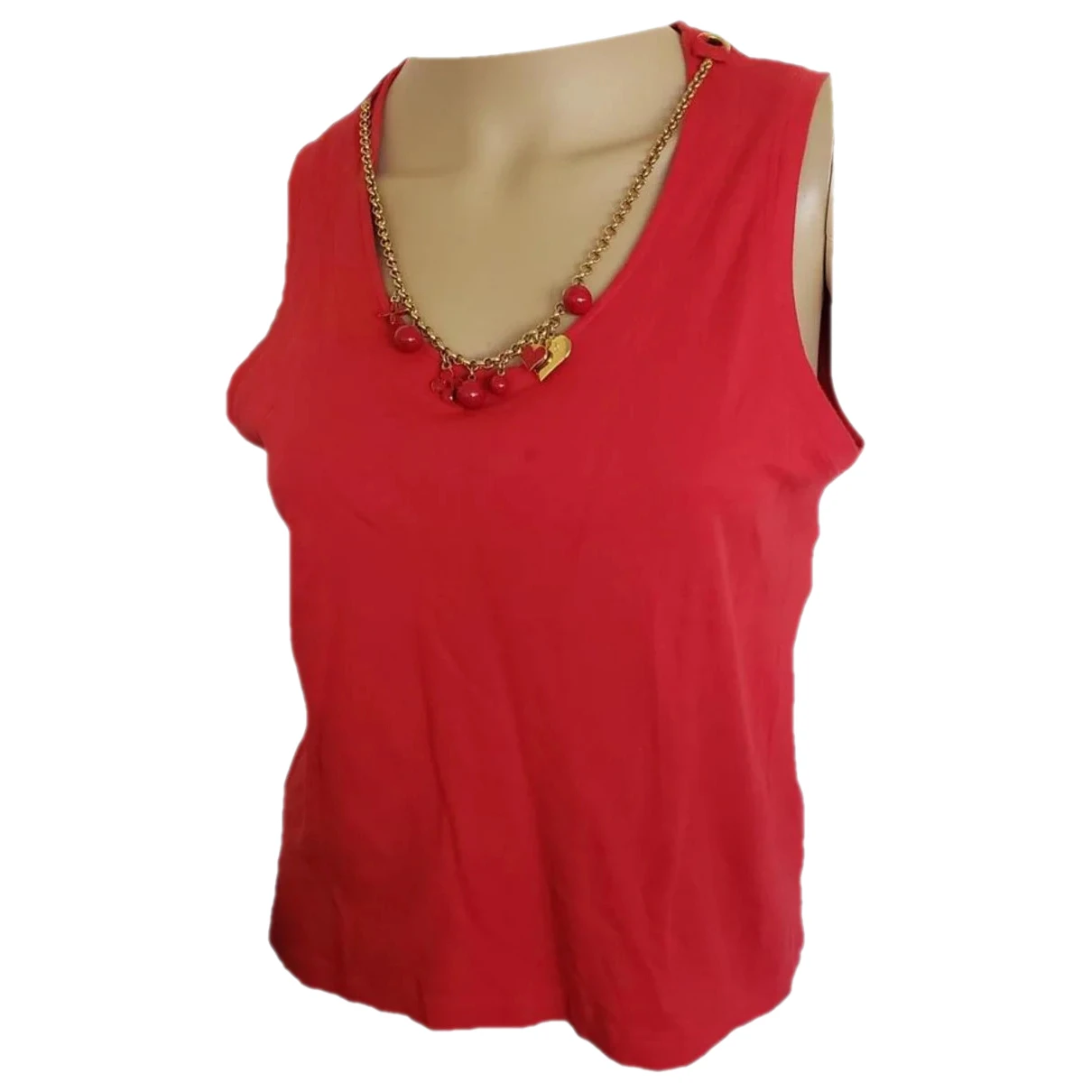 Pre-owned Louis Vuitton Top In Red