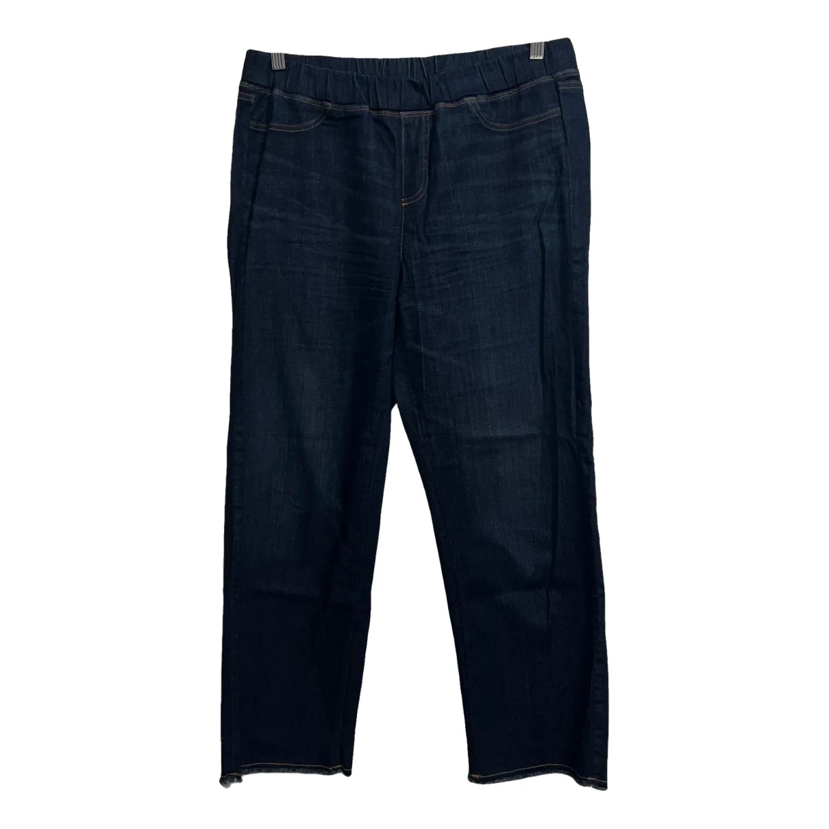 Pre-owned Eileen Fisher Trousers In Blue