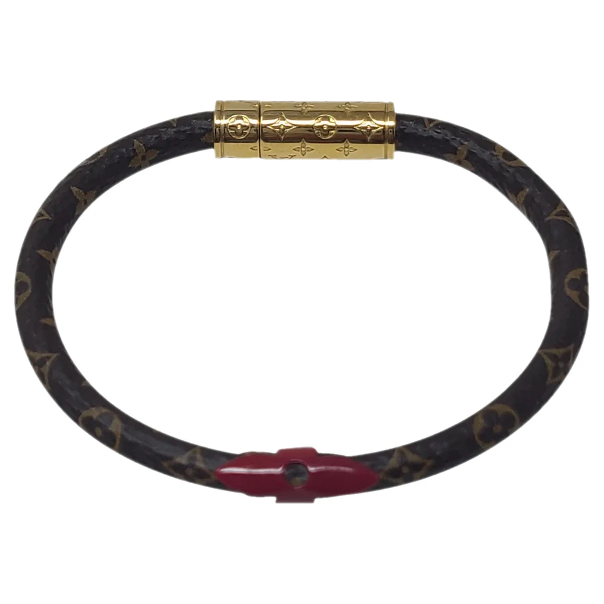 Pre-owned Louis Vuitton Leather Bracelet In Multicolour