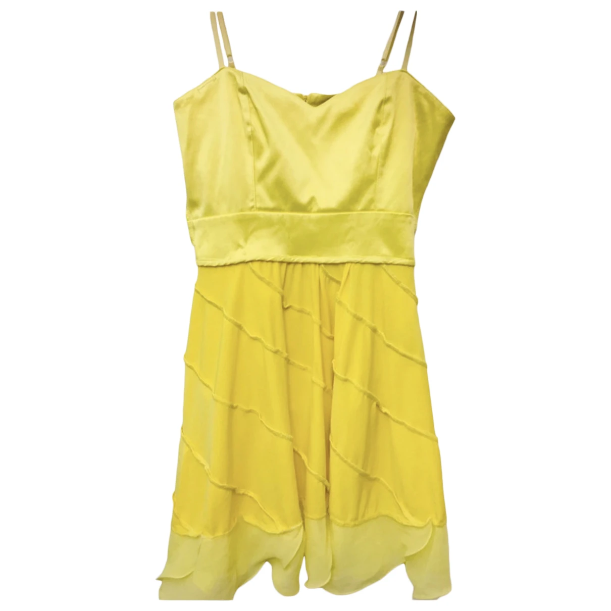 Pre-owned Rinascimento Mid-length Dress In Yellow