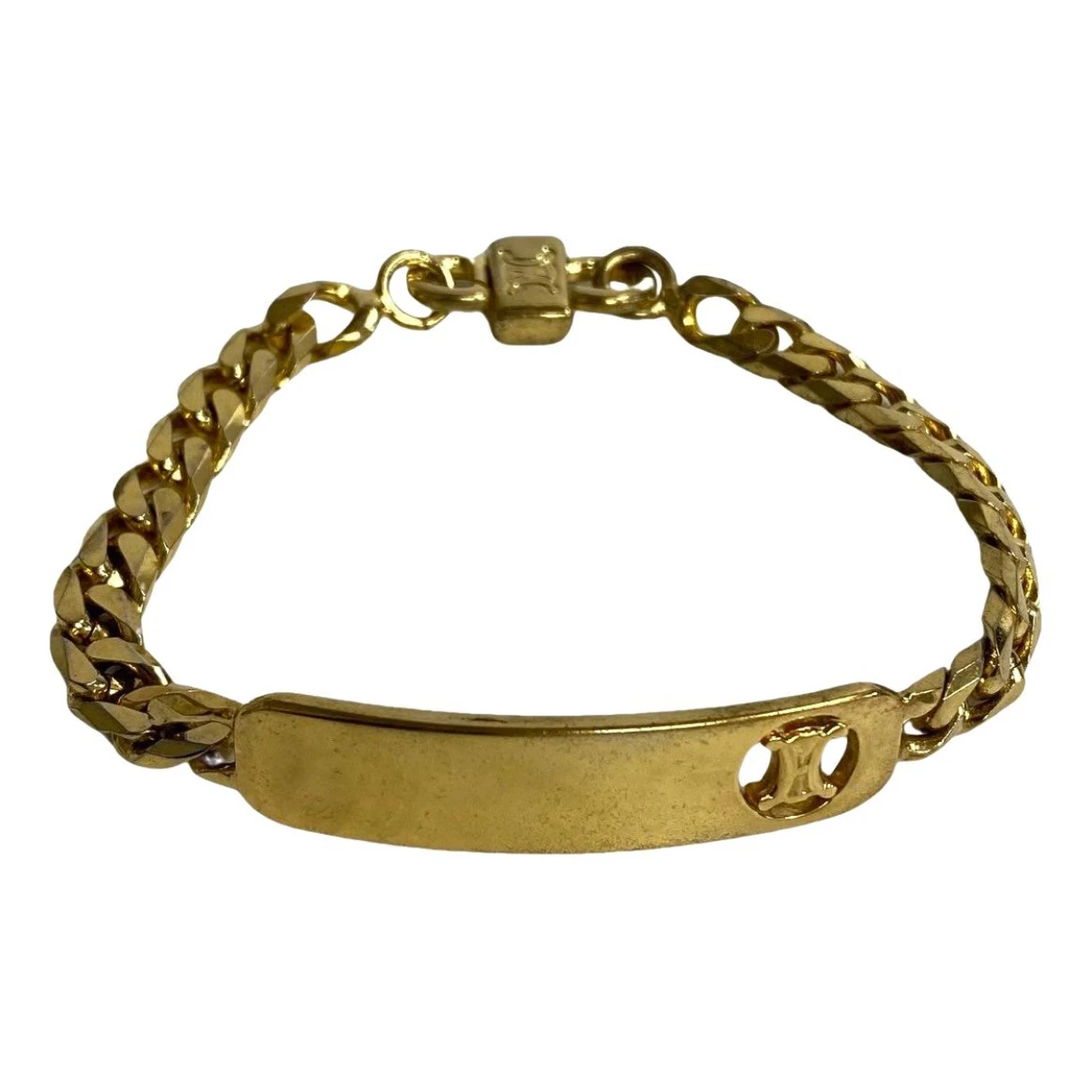 Pre-owned Celine Bracelet In Gold