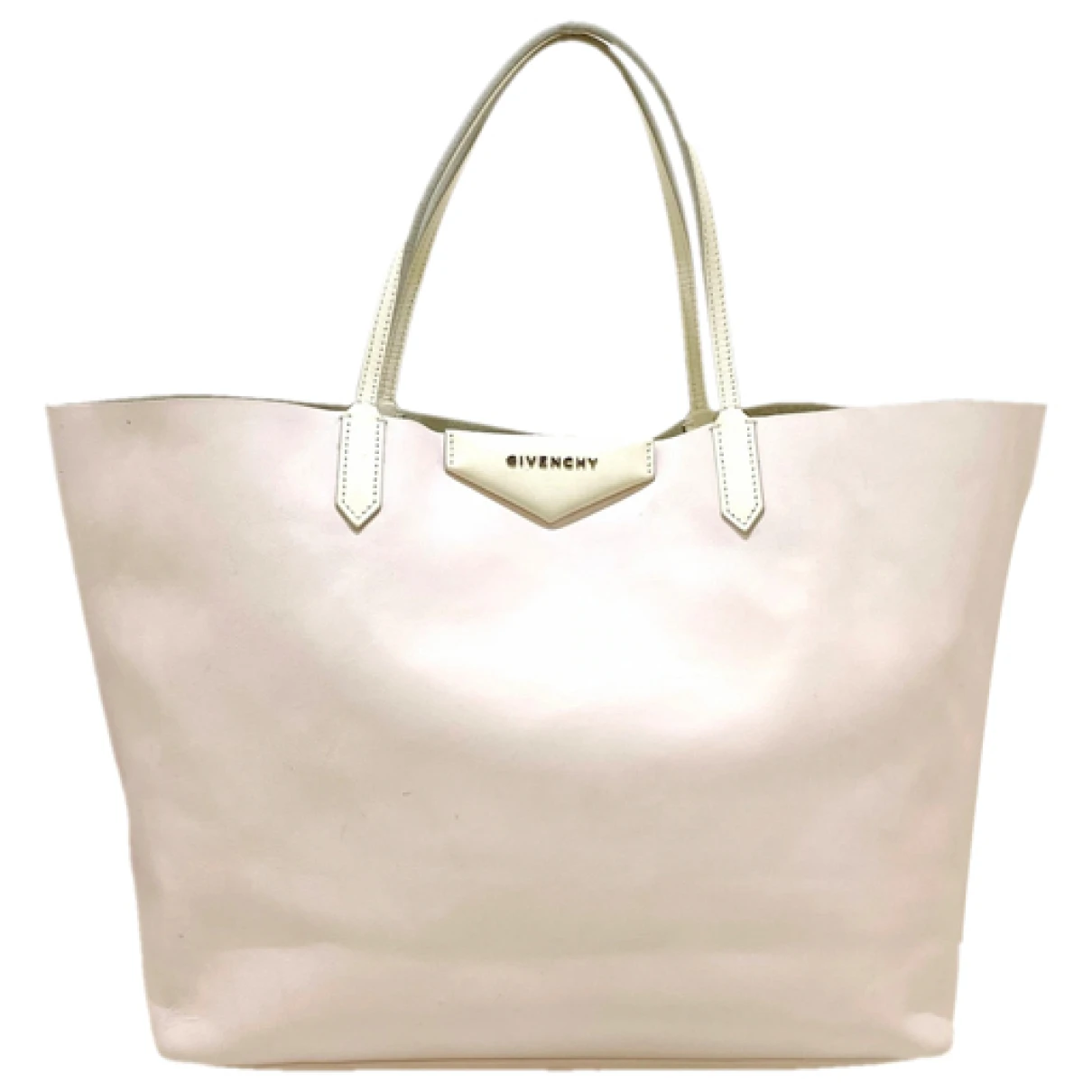 Pre-owned Givenchy Antigona Leather Tote In Pink