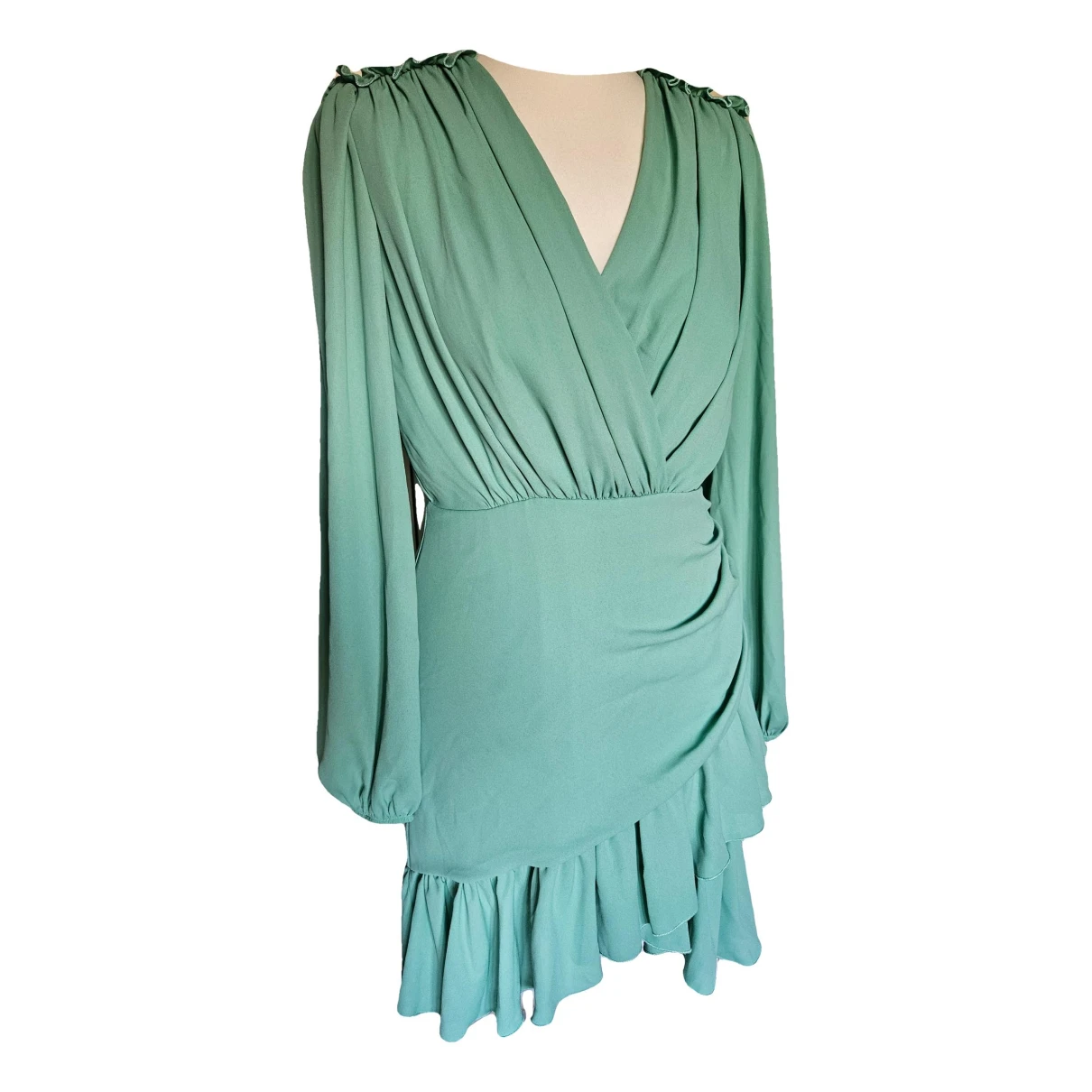 Pre-owned Denny Rose Mid-length Dress In Green