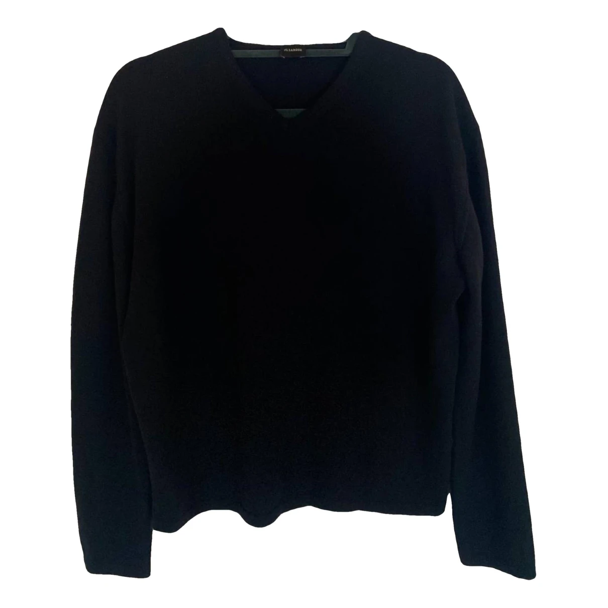Pre-owned Jil Sander Wool Knitwear & Sweatshirt In Black