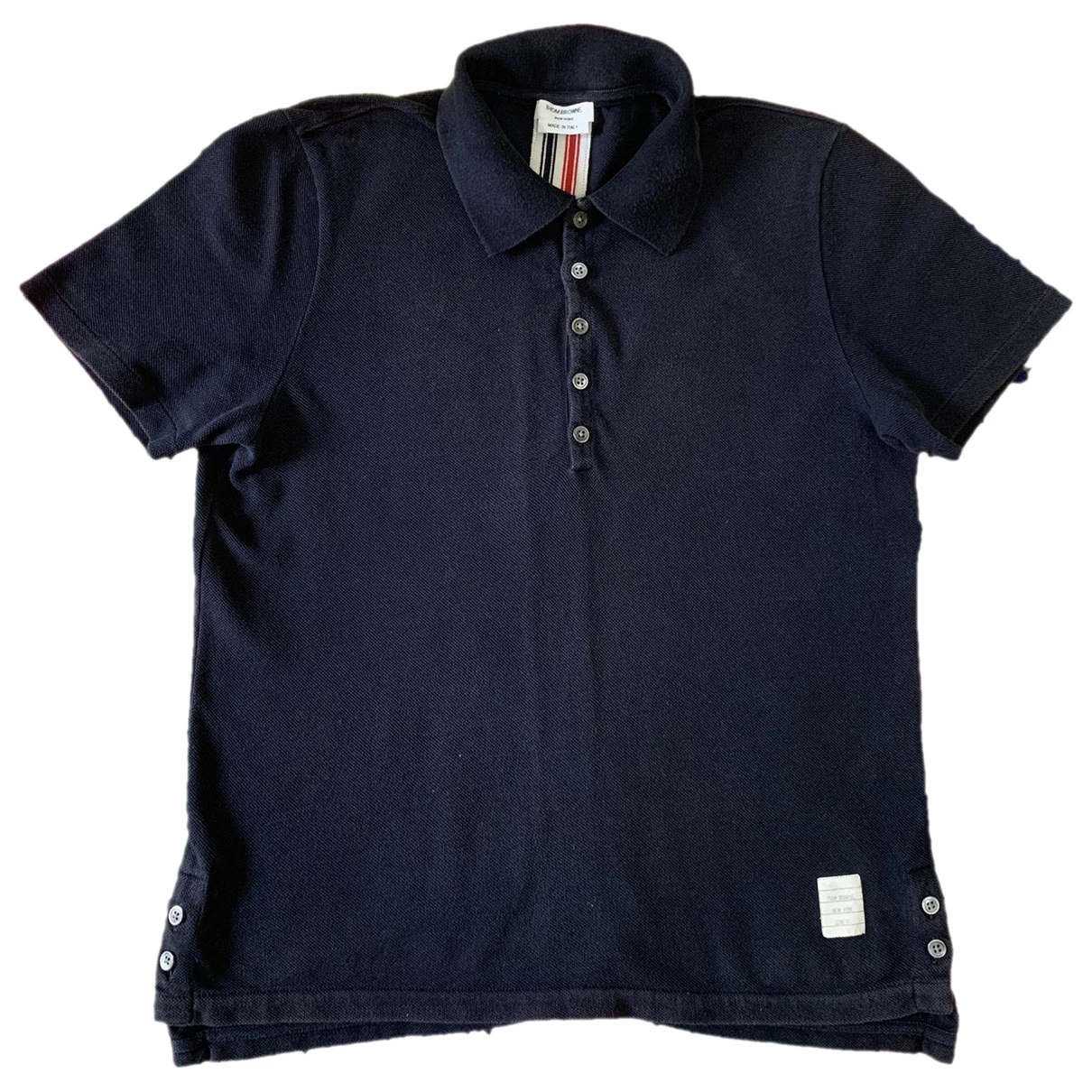 Pre-owned Thom Browne Polo Shirt In Blue