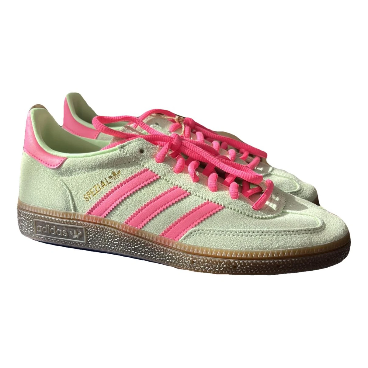 Pre-owned Adidas Originals Samba Trainers In Turquoise