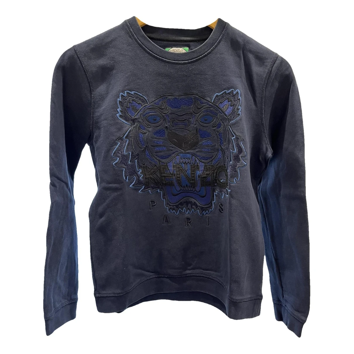 Pre-owned Kenzo Tiger Sweatshirt In Navy