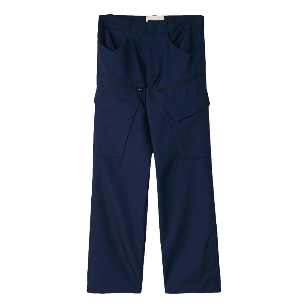 Pre-owned Paria Farzaneh Trousers In Blue