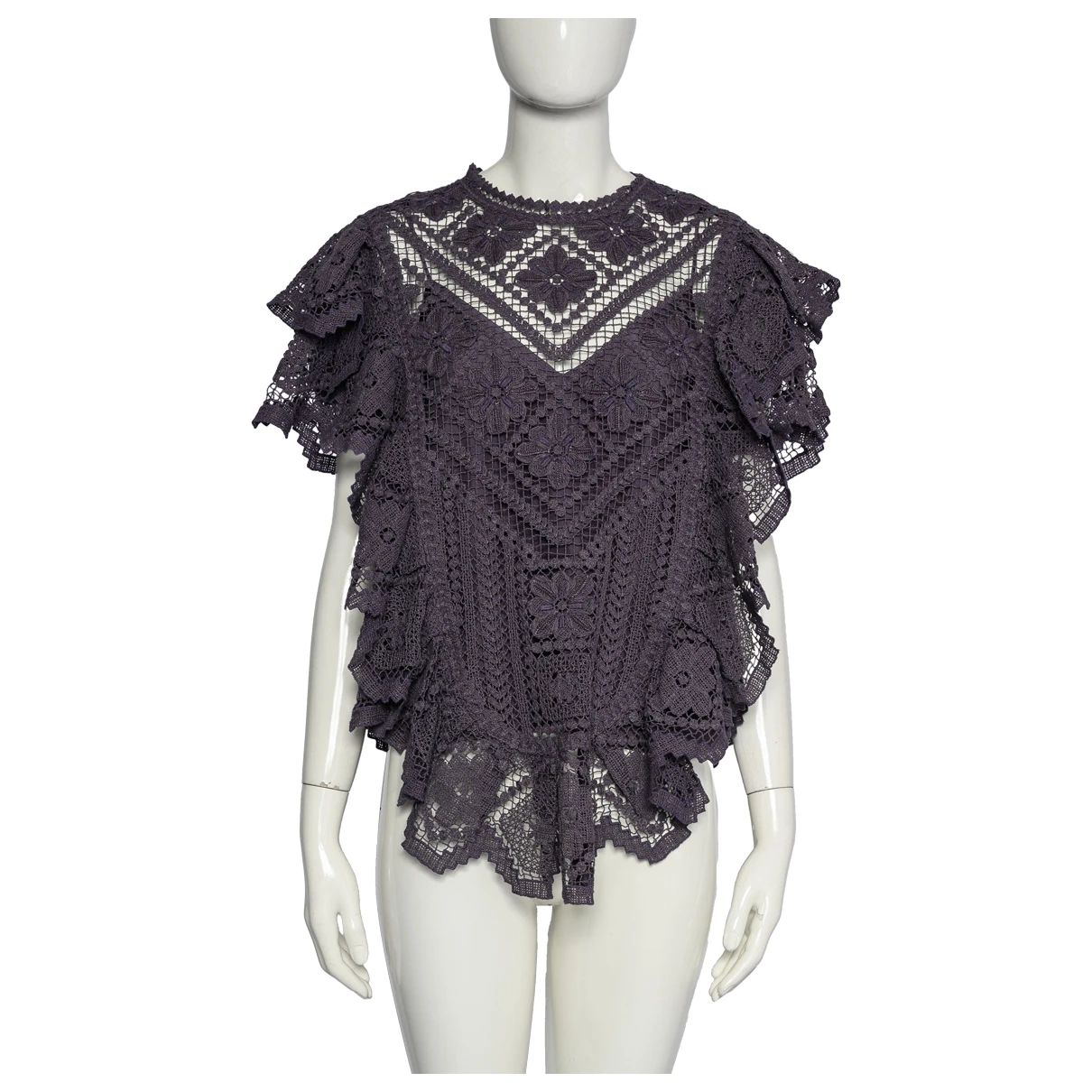 Pre-owned Isabel Marant Top In Purple