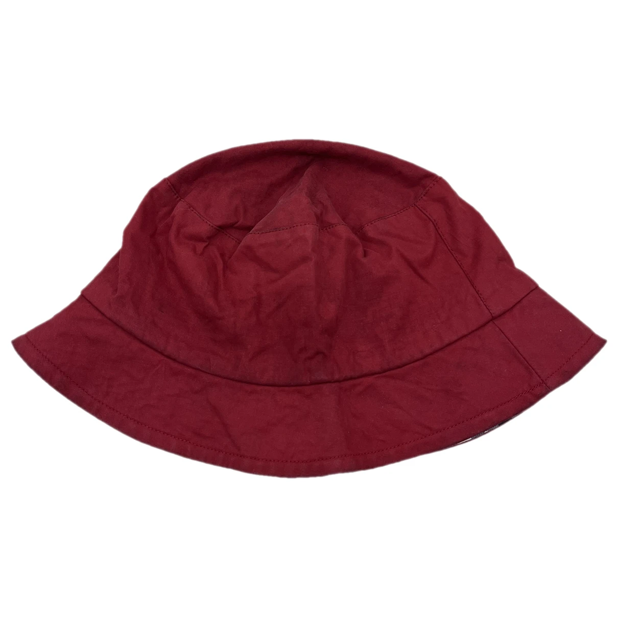 Pre-owned Burberry Cloth Hat In Red