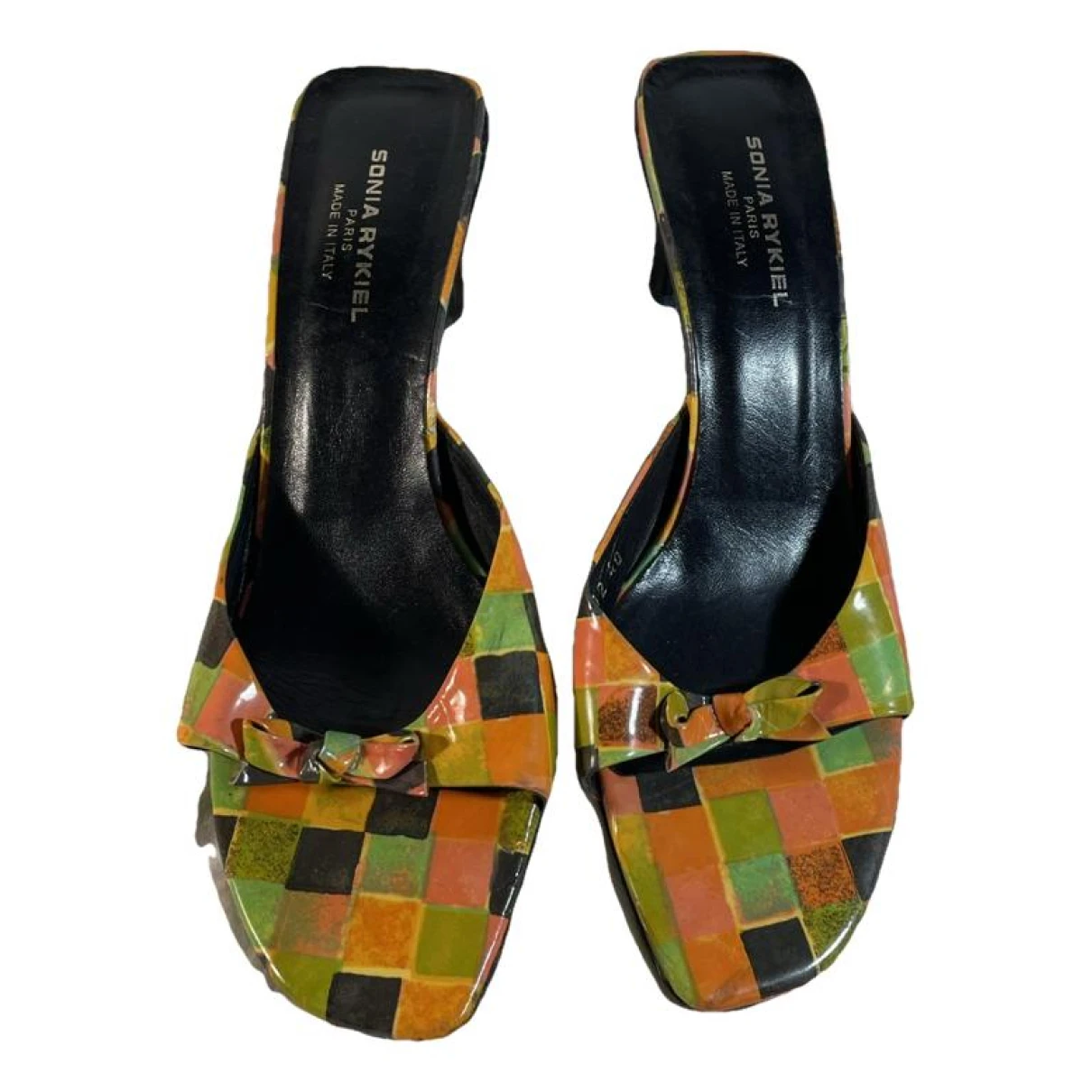 Pre-owned Sonia Rykiel Leather Heels In Multicolour